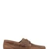 Jones Bootmaker Mens Brown Parsons Leather Boat Shoes