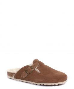 Jones Bootmaker Tan Brown Libby Suede Clogs -Jones Bootmaker Sales unnamed file 1018 scaled