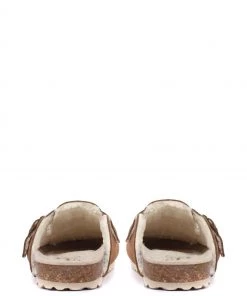 Jones Bootmaker Tan Brown Libby Suede Clogs -Jones Bootmaker Sales unnamed file 1019 scaled