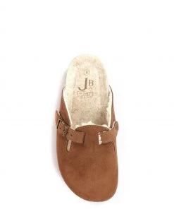 Jones Bootmaker Tan Brown Libby Suede Clogs -Jones Bootmaker Sales unnamed file 1020 scaled