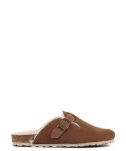 Jones Bootmaker Tan Brown Libby Suede Clogs -Jones Bootmaker Sales unnamed file 1022
