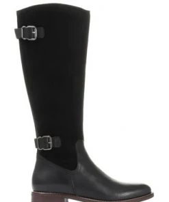 Jones Bootmaker Black Leather Ladies Knee High Boots -Jones Bootmaker Sales unnamed file 1128
