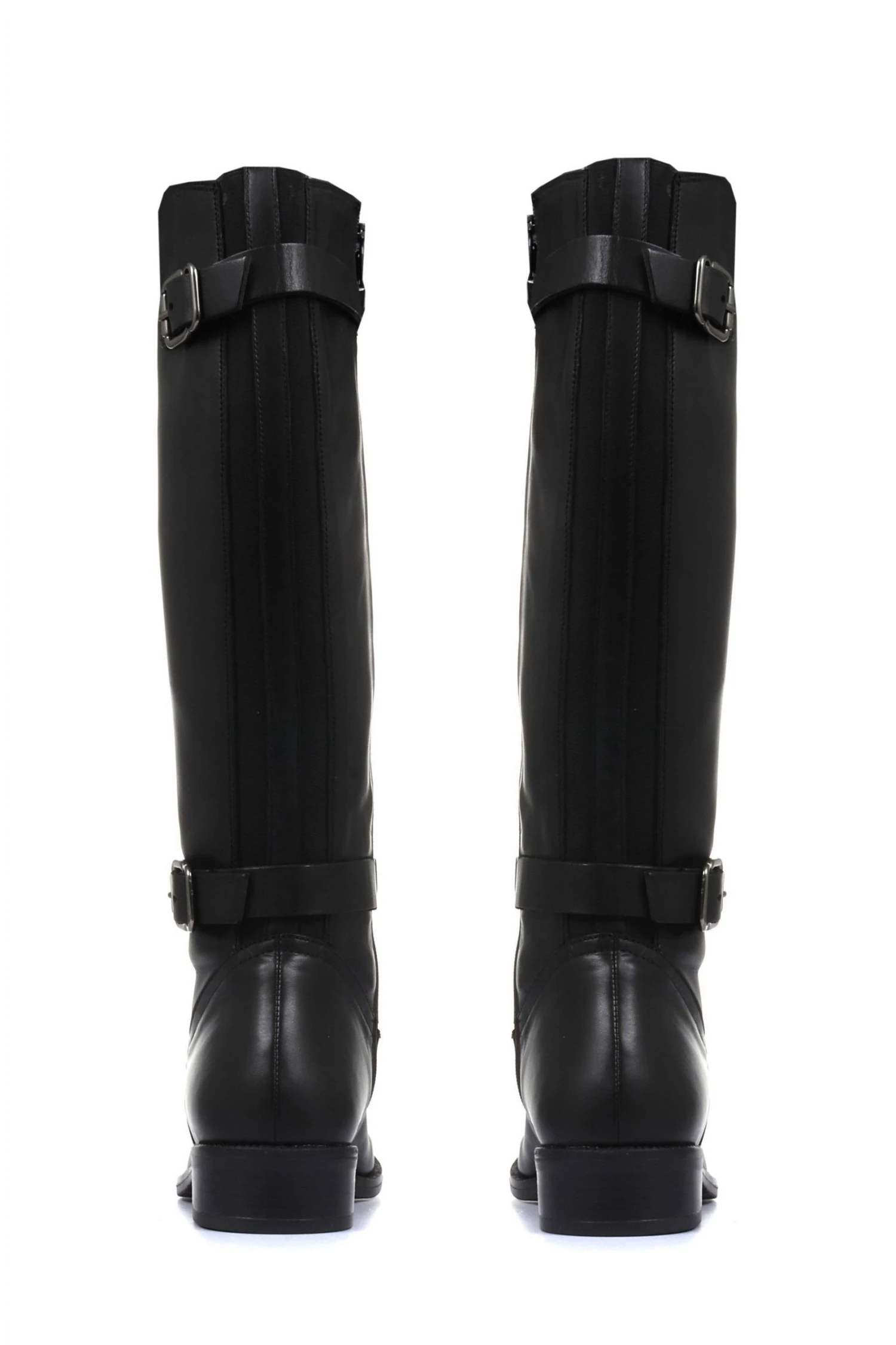 Jones Bootmaker Black Leather Ladies Knee High Rider Boots 3 Jones Bootmaker Black Leather Ladies Knee High Rider Boots - Image 3