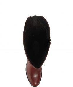 Jones Bootmaker Tan Ladies Leather Knee High Boots -Jones Bootmaker Sales unnamed file 1183 scaled