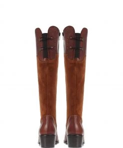 Jones Bootmaker Tan Ladies Leather Knee High Boots -Jones Bootmaker Sales unnamed file 1185 scaled