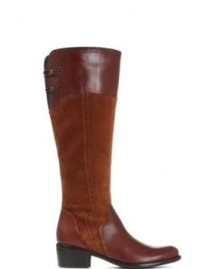 Jones Bootmaker Tan Ladies Leather Knee High Boots -Jones Bootmaker Sales unnamed file 1186