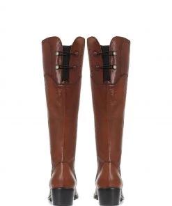 Jones Bootmaker Tan Ladies Leather Knee High Natural Boots -Jones Bootmaker Sales unnamed file 1202 scaled