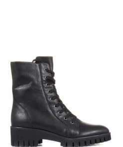 Jones Bootmaker Lauryn Black Leather Combat Boots -Jones Bootmaker Sales unnamed file 1211