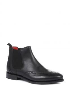 Jones Bootmaker Black Veronica Goodyear Welted Leather Ladies Chelsea Boots -Jones Bootmaker Sales unnamed file 1238 scaled