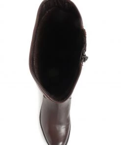 Jones Bootmaker Womens Brown Capree Leather Knee High Boots -Jones Bootmaker Sales unnamed file 1246 scaled