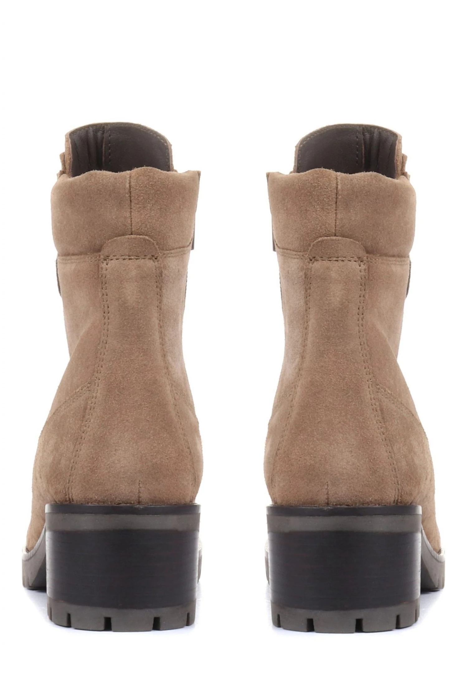 Jones Bootmaker Women's Brown Laili Zip Front Ankle Boots 3 Jones Bootmaker Women's Brown Laili Zip Front Ankle Boots - Image 3