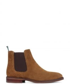 Jones Bootmaker Tan Deakin Leather Mens Chelsea Boots