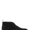 Jones Bootmaker Mens Black Deacon Suede Chukka Boots