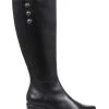 Jones Bootmaker Black Grantley Leather Knee High Boots