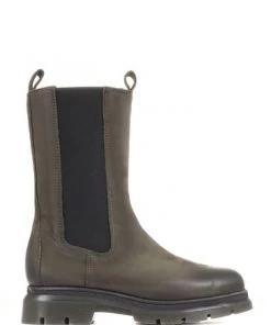 Jones Bootmaker Green Dalida Leather Chelsea Boots -Jones Bootmaker Sales unnamed file 1362