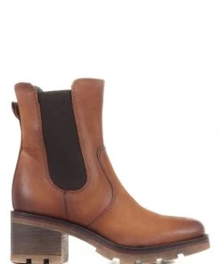 Jones Bootmaker Womens Brown Cirilla Leather Chelsea Boots