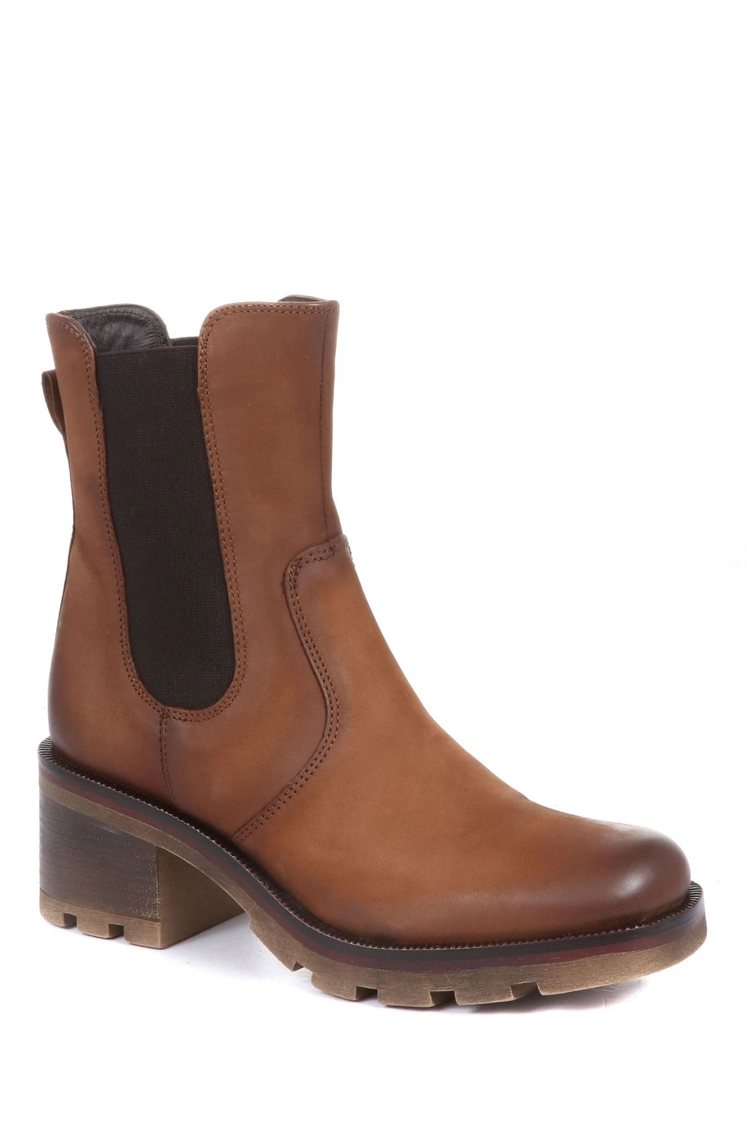 Jones Bootmaker Womens Brown Cirilla Leather Chelsea Boots 2 Jones Bootmaker Womens Brown Cirilla Leather Chelsea Boots - Image 2