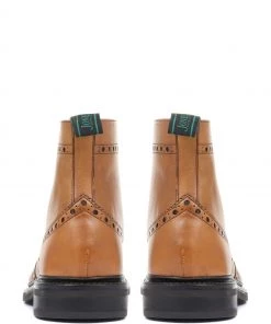 Jones Bootmaker Tan Brown Kristian Goodyear Welted Full Brogue Boots -Jones Bootmaker Sales unnamed file 1414 scaled