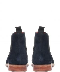 Jones Bootmaker Blue Primrose Goodyear Welted Suede Ladies Chelsea Boots -Jones Bootmaker Sales unnamed file 1427 scaled