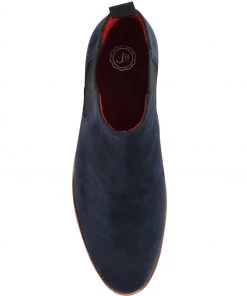 Jones Bootmaker Blue Primrose Goodyear Welted Suede Ladies Chelsea Boots -Jones Bootmaker Sales unnamed file 1428 scaled