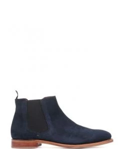 Jones Bootmaker Blue Primrose Goodyear Welted Suede Ladies Chelsea Boots -Jones Bootmaker Sales unnamed file 1430