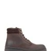 Jones Bootmaker Brown Dougie Leather Ankle Boots