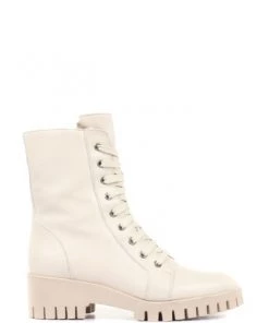 Jones Bootmaker Lauryn White Leather Combat Boots -Jones Bootmaker Sales unnamed file 1478