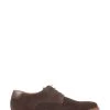 Jones Bootmaker Mens Brown Lowen Leather Suede Casual Lace-Up Shoes