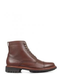 Jones Bootmaker Brown Barking Goodyear Welted Leather Ankle Boots -Jones Bootmaker Sales unnamed file 1492