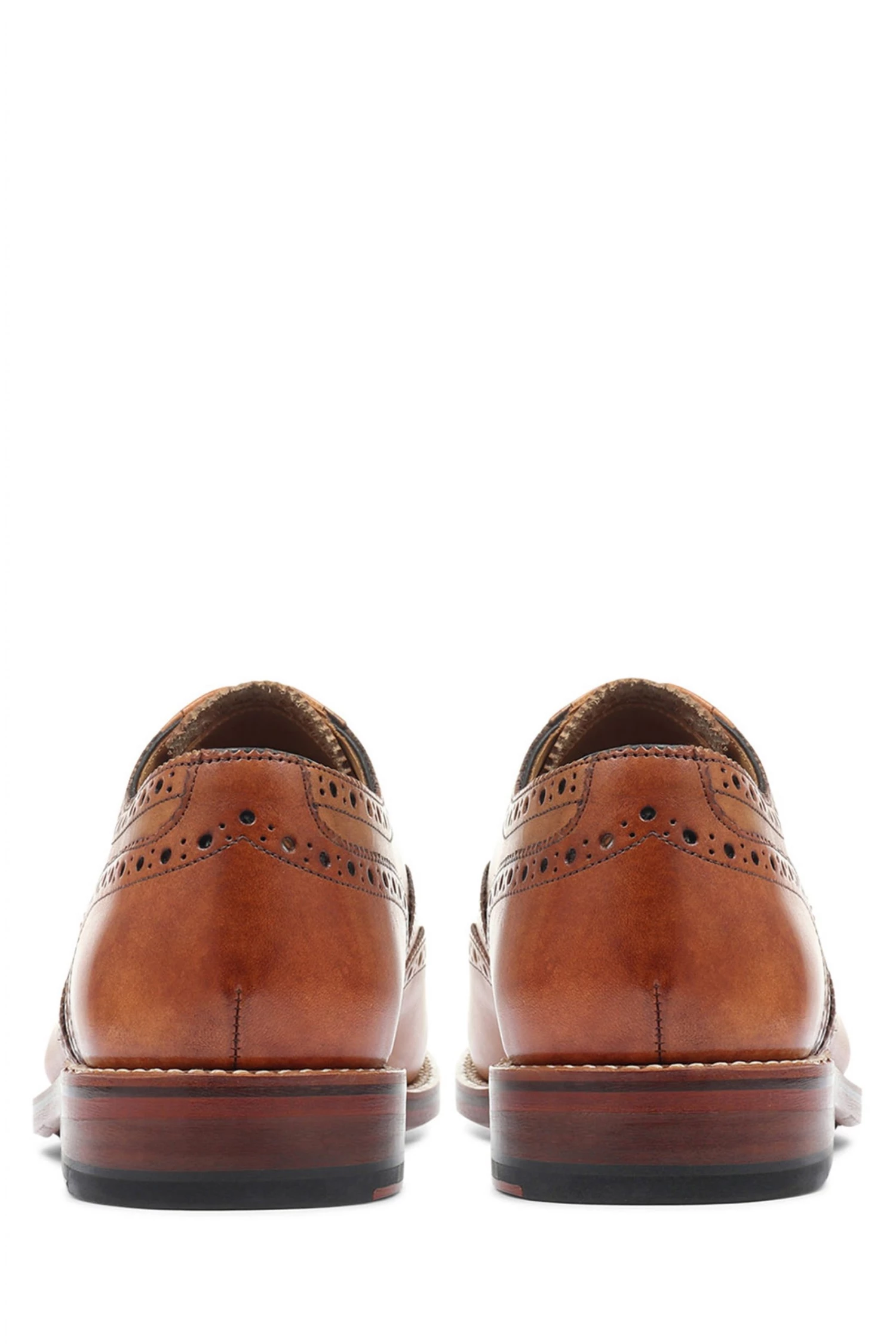 Jones Bootmaker Tan Gents Leather Lace Smart Shoes 4 Jones Bootmaker Tan Gents Leather Lace Smart Shoes - Image 4