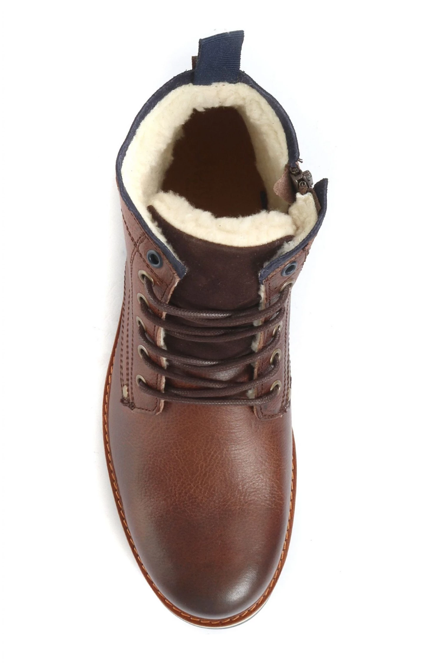 Jones Bootmaker Mens Brown Ealing Leather Ankle Boots 4 Jones Bootmaker Mens Brown Ealing Leather Ankle Boots - Image 4