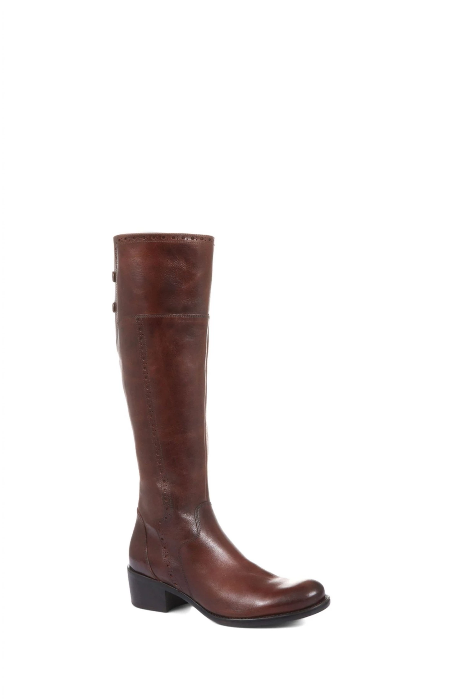 Jones Bootmaker Slim Fit Rachel Rider Brown Boots 2 Jones Bootmaker Slim Fit Rachel Rider Brown Boots - Image 2