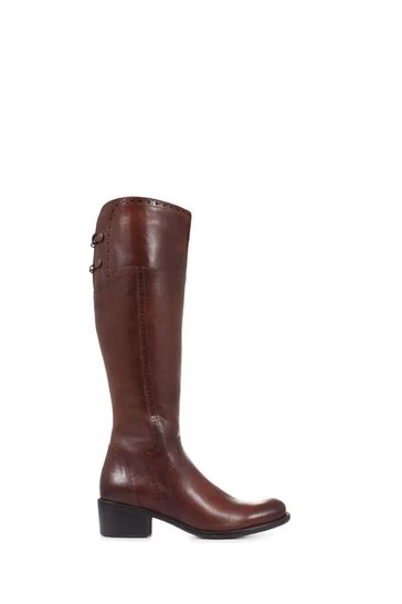 Jones Bootmaker Slim Fit Rachel Rider Brown Boots 6 Jones Bootmaker Slim Fit Rachel Rider Brown Boots - Image 6