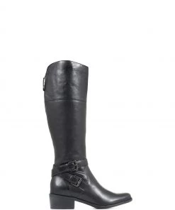 Jones Bootmaker Ladies Long Smart Black Boots