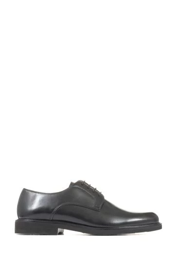 Jones Bootmaker Mens Black Salzburg Derby Shoes 6 Jones Bootmaker Mens Black Salzburg Derby Shoes - Image 6