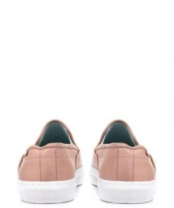 Jones Bootmaker Pink Aoife Ladies Leather Slip-On Trainers -Jones Bootmaker Sales unnamed file 1677 scaled