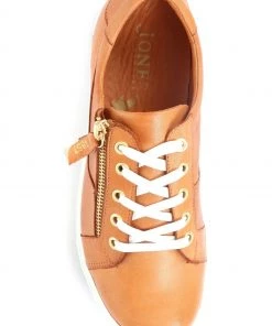 Jones Bootmaker Ladies Brown Padova Leather Lace-Up Trainers 8 Jones Bootmaker Ladies Brown Padova Leather Lace-Up Trainers -Jones Bootmaker Sales unnamed file 1690 scaled