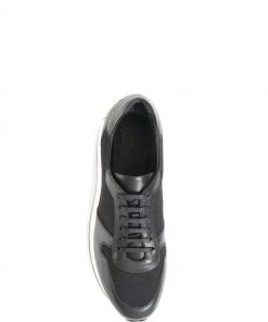 Jones Bootmaker Black Shadwell Retro Leather Trainers -Jones Bootmaker Sales unnamed file 1734 scaled