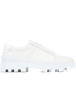 Jones Bootmaker Ladies White Casual Trainers