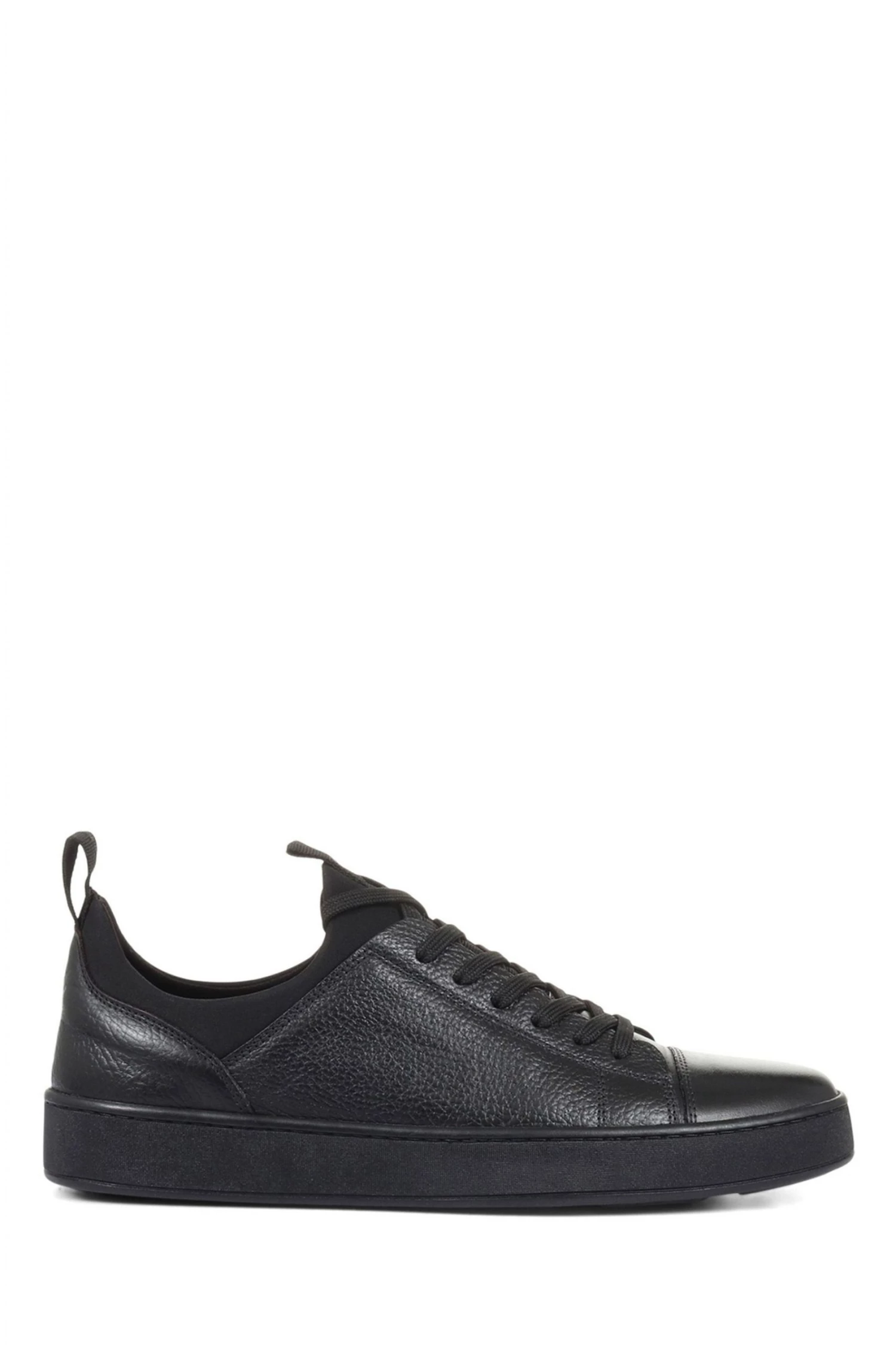 Jones Bootmaker Black Southgate Leather Trainers 1 Jones Bootmaker Black Southgate Leather Trainers