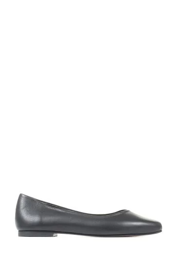 Jones Bootmaker Black Elenora Leather Ballerina Flats 6 Jones Bootmaker Black Elenora Leather Ballerina Flats - Image 6