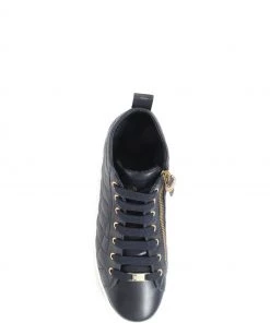 Jones Bootmaker Blue Elenore Leather Quilted Trainers -Jones Bootmaker Sales unnamed file 1796 scaled