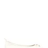 Jones Bootmaker Madora White Ballet Flat Shoes