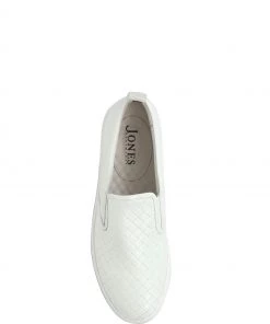 Jones Bootmaker White Saoirse Ladies Leather Slip On Trainers -Jones Bootmaker Sales unnamed file 1826 scaled