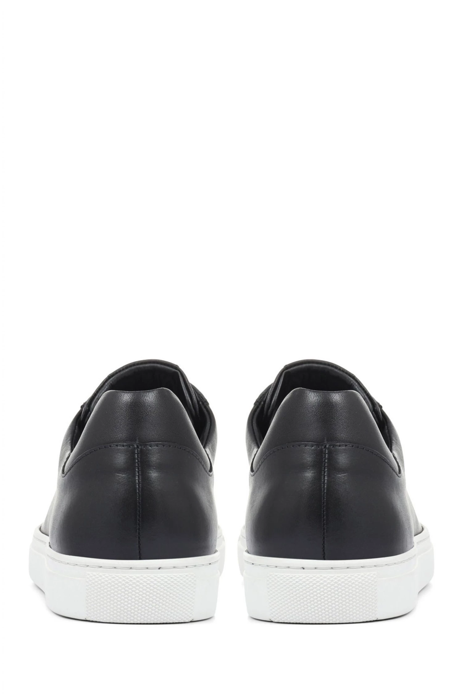 Jones Bootmaker Black Simon Leather Trainers 4 Jones Bootmaker Black Simon Leather Trainers - Image 4