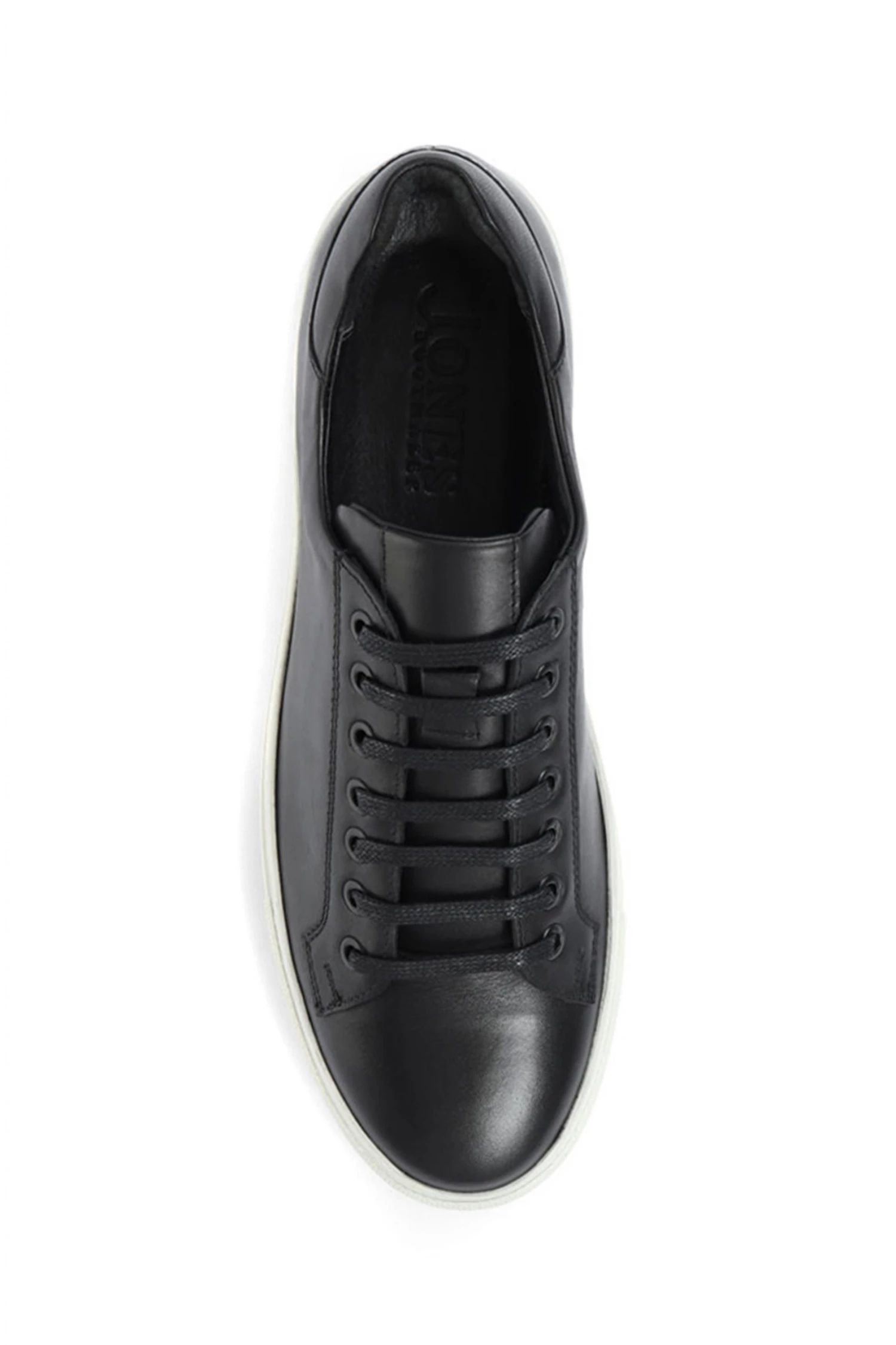 Jones Bootmaker Black Simon Leather Trainers 5 Jones Bootmaker Black Simon Leather Trainers - Image 5
