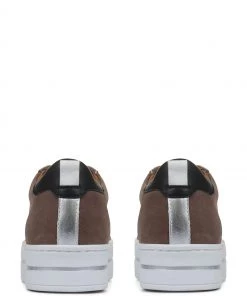 Jones Bootmaker Grey Alisha Leather Lace-Up Trainers -Jones Bootmaker Sales unnamed file 1891 scaled