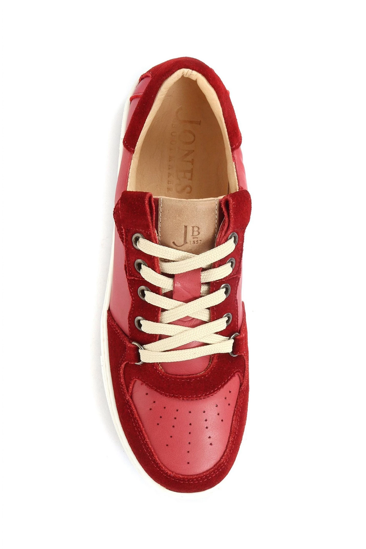 Jones Bootmaker Ashlynn Women's Leather Lace-Up Trainers 4 Jones Bootmaker Ashlynn Women's Leather Lace-Up Trainers - Image 4