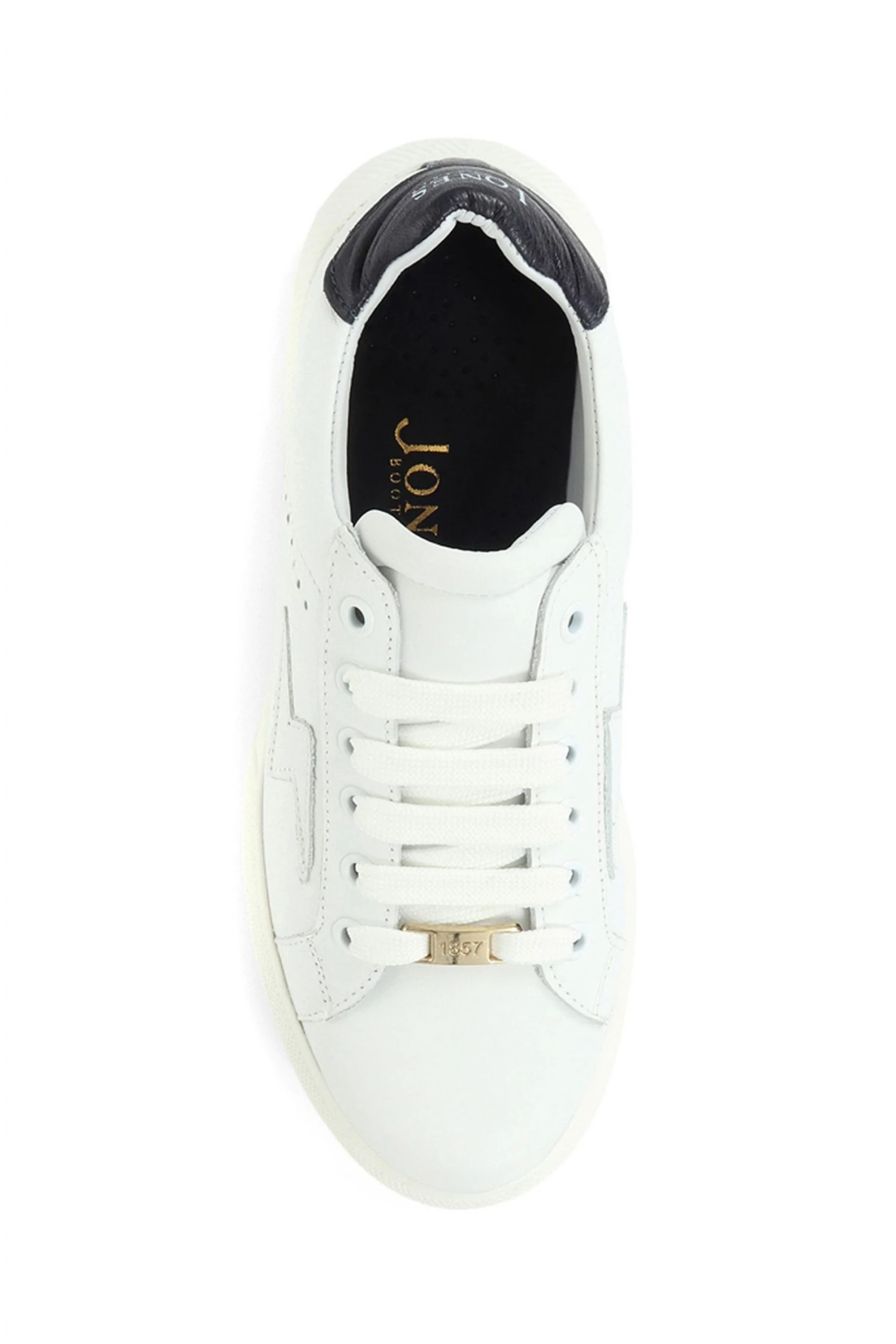 Jones Bootmaker Enrica White Leather Platform Trainers 3 Jones Bootmaker Enrica White Leather Platform Trainers - Image 3