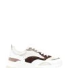 Jones Bootmaker Serafina Brown Chunky Leather Trainers